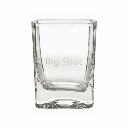 Hallmark Big Shot Drinking Glass, Assorted - Pack of 2 Perspective: front