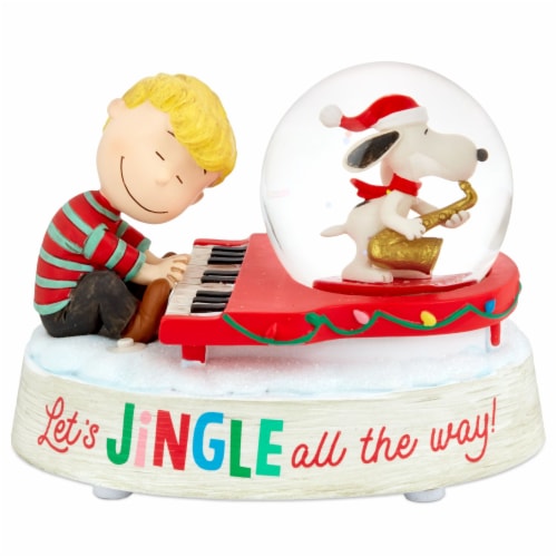 Hallmark Peanuts Snoopy And Schroeder Musical Snow Globe New, 1 Ralphs