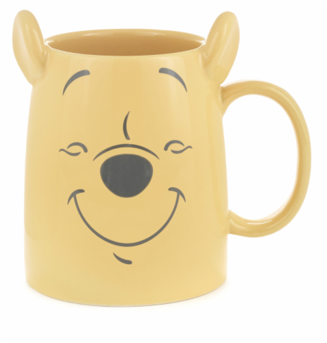 Hallmark Disney Winnie The Pooh Dimensional Pooh Bear Mug New Perspective: front