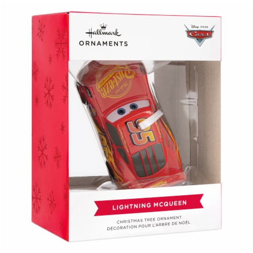 Hallmark Christmas Ornament - Disney/Pixar Cars Lightning McQueen Perspective: front