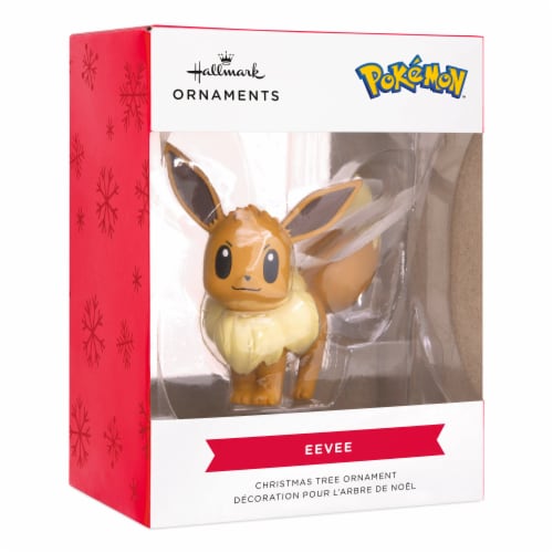 Holiday Christmas Pokemon™ Eevee Ornament Perspective: front