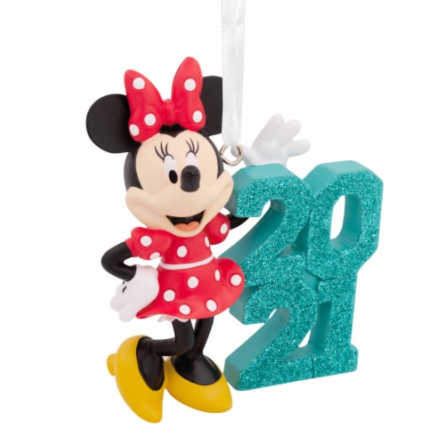 Hallmark Disney Minnie Mouse 2021 Christmas Ornament, 1 ct - Food 4 Less