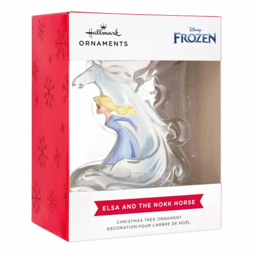 Hallmark Disney Frozen 2 Elsa and Nokk Christmas Ornament Perspective: front