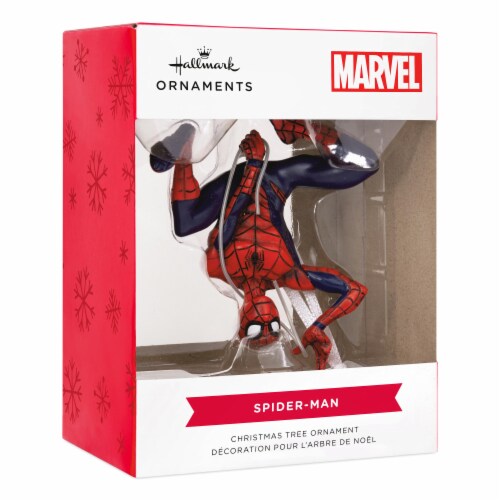 Hallmark Marvel Spider-Man Christmas Ornament Perspective: front
