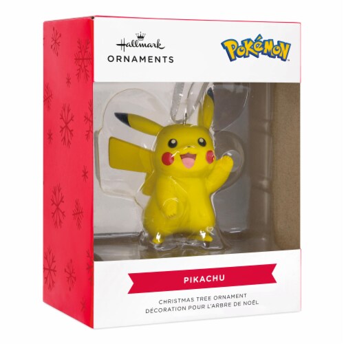Hallmark Pokemon Pikachu Christmas Ornament Perspective: front