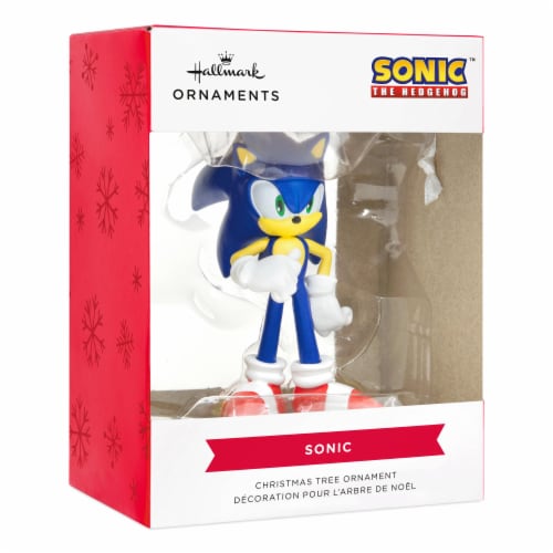 Hallmark Sonic the Hedgehog Christmas Ornament Perspective: front
