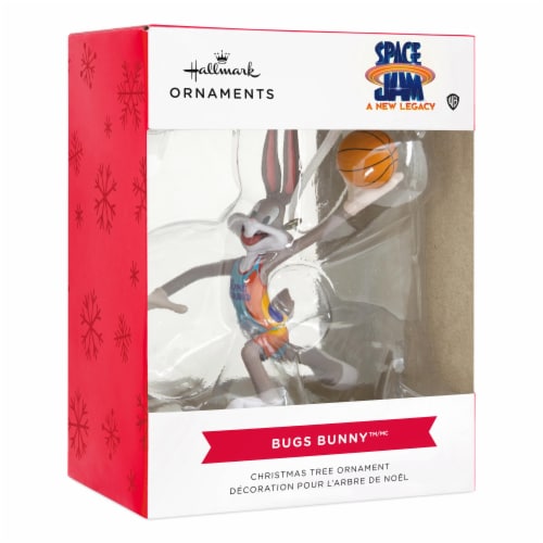 Hallmark Space Jam: A New Legacy Bugs Bunny™ Christmas Ornament Perspective: front