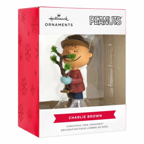 Hallmark Peanuts™ Charlie Brown with Tree Christmas Ornament, 1 ct Kroger