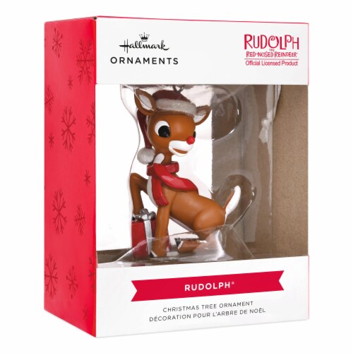 Hallmark Rudolph the RedNosed Reindeer® in Santa Hat Christmas