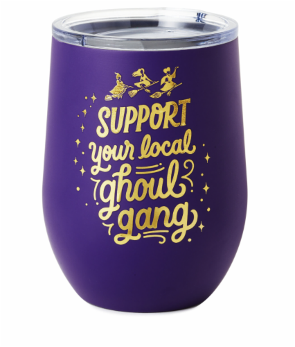Hallmark Halloween Disney Hocus Pocus Ghoul Gang Stainless Steel Glass New Perspective: front