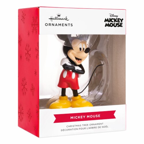 Hallmark Disney Mickey Mouse Classic Pose Christmas Ornament Perspective: front
