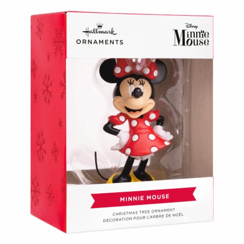 Hallmark Christmas Ornament - Disney Minnie Mouse Classic Pose Perspective: front