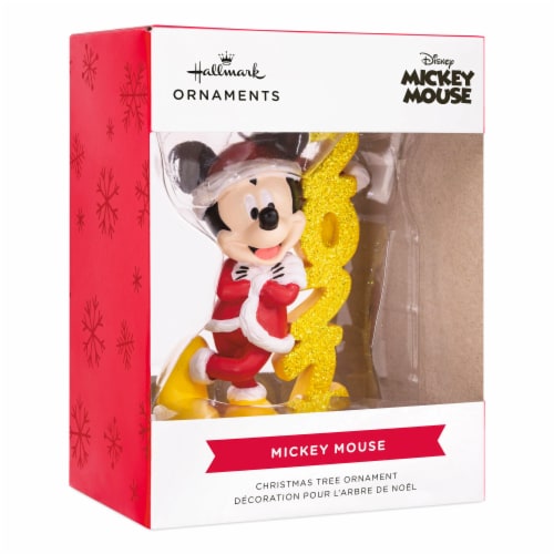 Hallmark Disney Mickey Mouse 2022 Christmas Ornament Perspective: front