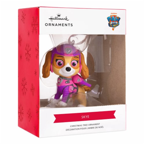 Hallmark Paw Patrol: The Movie Skye Christmas Ornament Perspective: front