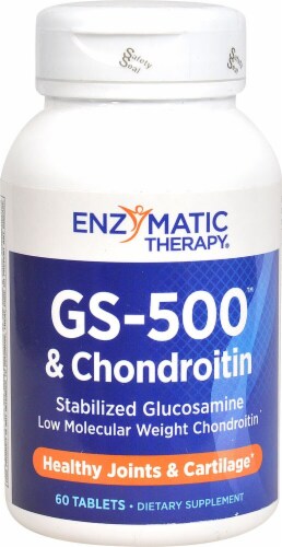 Enzymatic Therapy  GS-500™ & Chondroitin Perspective: front