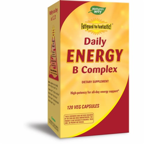 Enzymatic Therapy  Daily Energy B Complex Perspective: front