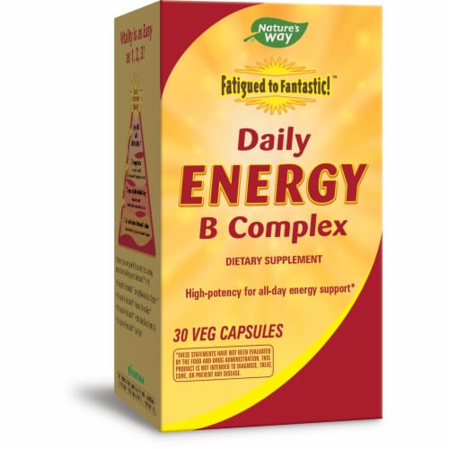 Enzymatic Therapy  Daily Energy B Complex Perspective: front