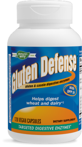 Nature's Way® Therapy Gluten Defense® Digestive Enzyme Ultracaps Perspective: front