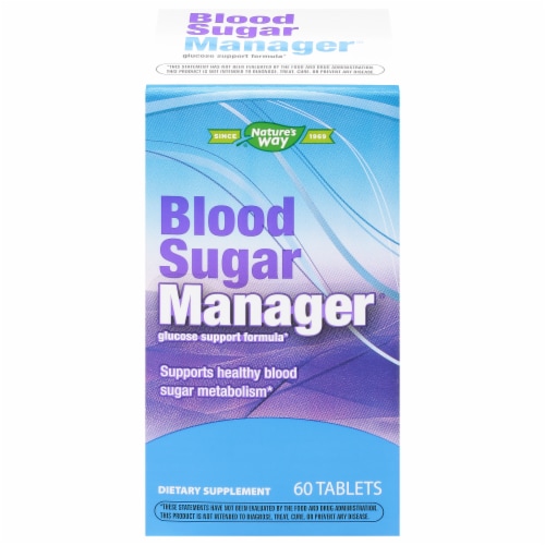 Enzymatic Therapy Blood Sugar Manager Tablets Perspective: front