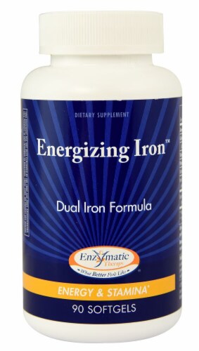Enzymatic Therapy  Energizing Iron™ Perspective: front