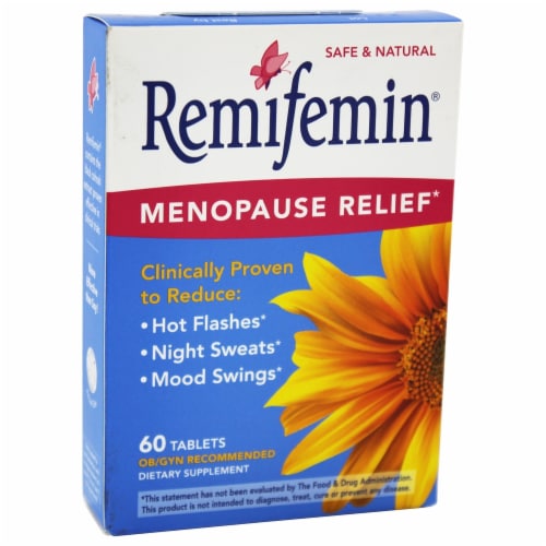 Enzymatic Therapy Remifemin® Menopausal Herb Dietary Supplement Tablets Perspective: front