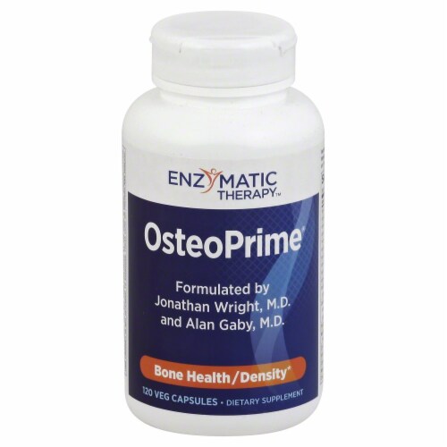 Enzymatic OsteoPrime Bone Health / Density Dietary Supplement Perspective: front
