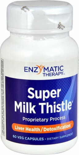 Enzymatic Therapy  Super Milk Thistle® Perspective: front