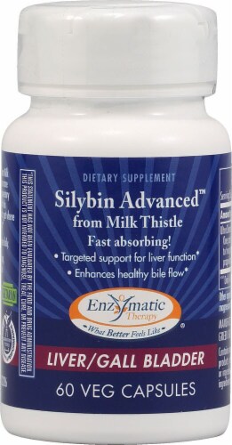 Enzymatic Therapy  Silybin Advanced™ from Milk Thistle Perspective: front