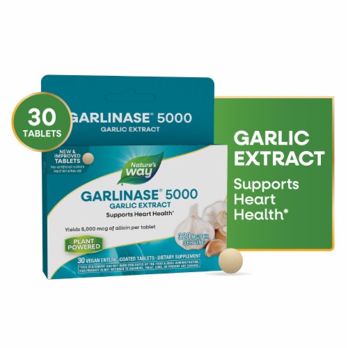 Enzymatic Therapy Garlinase® 320 mg Fresh Tablets Perspective: front