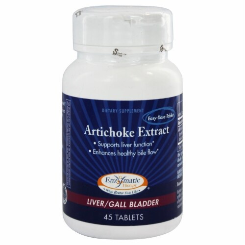 Enzymatic Therapy  Artichoke Standardized Extract Perspective: front