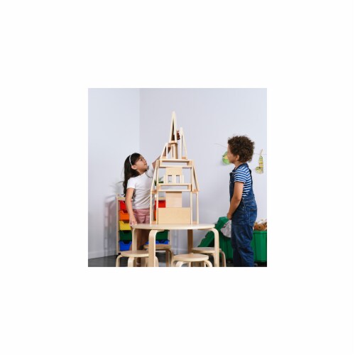 ECR4Kids ELR-0343 Junior Hollow Blocks Set - 24 Piece Perspective: front