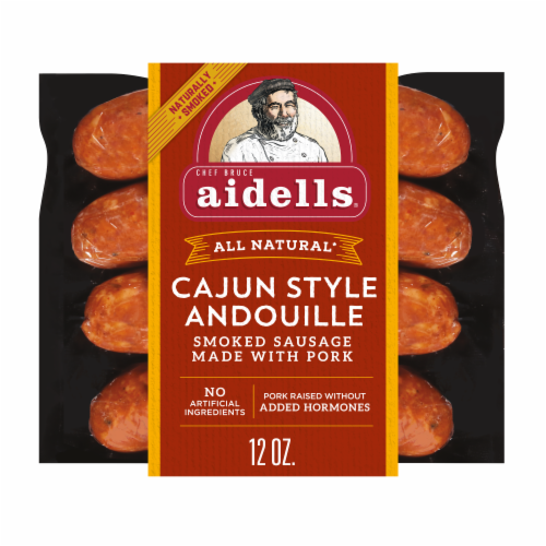 Aidells® Cajun Style Andouille Smoked Pork Sausage Perspective: front
