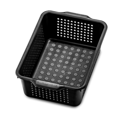 madesmart® Small Basket - Carbon Perspective: front