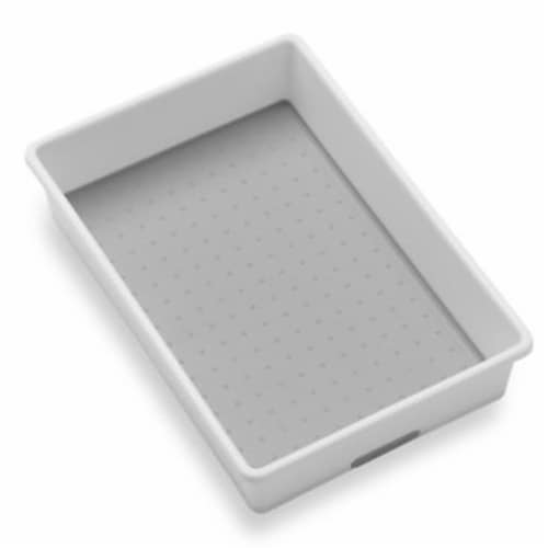 Madesmart® Drawer Organizer - White/Grey Perspective: front