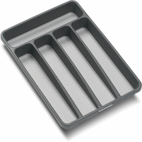 madesmart® Classic Mini Silverware Tray - Granite Perspective: front