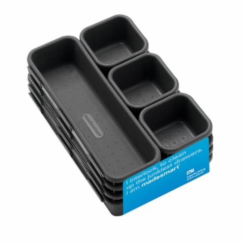 Madesmart Interlocking Drawer Organizer Storage Bins, 1 ct - Fry's Food  Stores