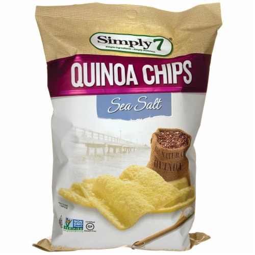 Simply7® Sea Salt Quinoa Chips Perspective: front