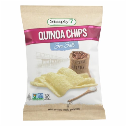 Simply7® Sea Salt Quinoa Chips Perspective: front