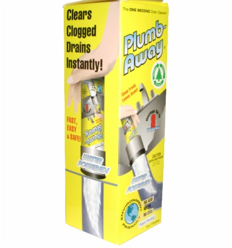 Plumb-Away Lemon Drain Opener Refill Perspective: front