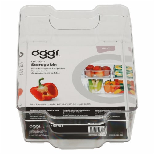 OGGI Stackable Bin Perspective: front