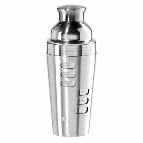 3pc Cocktail Shaker Set (24oz Cobbler Shaker)