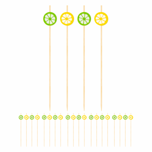 OGGI Lemon Lime Party Picks Perspective: front