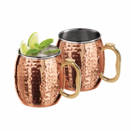 OGGI Moscow Mule Mugs Perspective: front