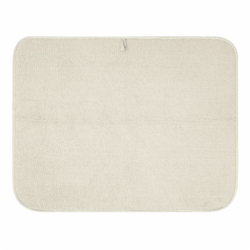 Microfiber Drying Mat - Ivory Perspective: front