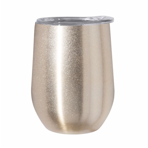Oggie Tumbler - Gold Perspective: front