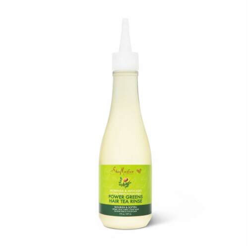 Shea Moisture Moringa & Avocado Power Greens Hair Tea Rinse Perspective: front