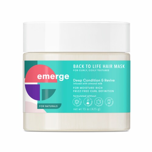 Emerge Sulfate-Free Back to Life Hair Mask Treatment for Frizzy Curls, 15  oz - Dillons Food Stores