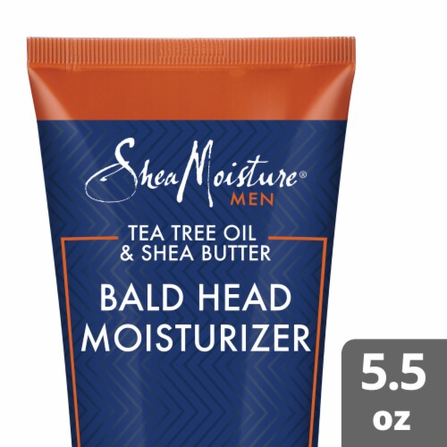 Shea Moisture® Men Tea Tree Oil & Shea Butter Bald Head Moisturizer Perspective: front