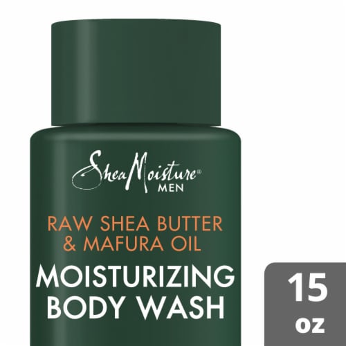 Shea Moisture® Men Raw Shea Butter & Mafura Oil Moisturizing Body Wash Cleanser Perspective: front