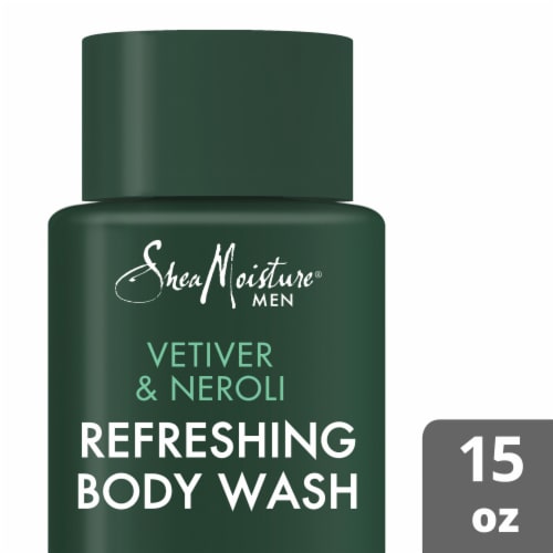 SheaMoisture Men Vetiver & Neroli Body Wash Perspective: front